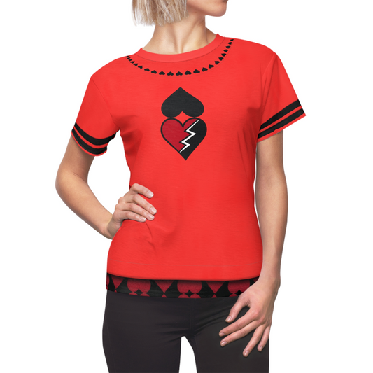 Red Pajamas Women's Shirt, Descendants 5, Wicked Wonderland Costume, Musical Fantasy Cosplay, Disney Channel, Idea Fashion for runDisney