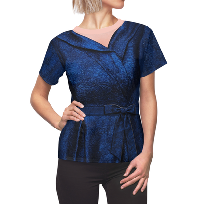 Fairy Godmother Navy Blue Women's Shirt, Descendants 5, Wicked Wonderland Costume, Musical Fantasy Cosplay, President of Auradon Prep