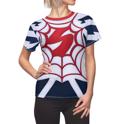 Cindy Moon Women's Shirt, Spidey and His Amazing Friends Costume, Animated Series Outfits, Superhero Cosplay, Comic-Con Event Costumes