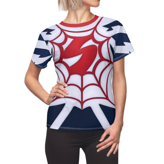 Cindy Moon Women's Shirt, Spidey and His Amazing Friends Costume, Animated Series Outfits, Superhero Cosplay, Comic-Con Event Costumes