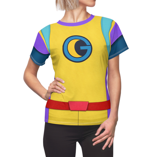 Moon Girl Women's Shirt, Spidey and His Amazing Friends Costume, Animated Series Outfits, Superhero Cosplay, Comic-Con Event Costumes