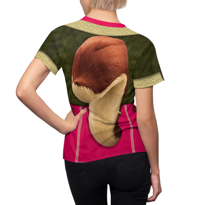 Squirrel Girl Women's Shirt, Spidey and His Amazing Friends Costume, Animated Series Outfits, Superhero Cosplay, Comic-Con Event Costumes