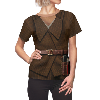 F.R.I.D.A.Y. Women's Shirt, VisionQuest TV Series Costume, MCU Fans Outfit, Comic-Con Event, Halloween Cosplay, Marvel Character Apparel