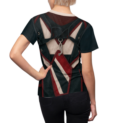 E.D.I.T.H. Aviator Jumpsuit Women's Shirt, VisionQuest TV Series Costume, MCU Fans Outfit, Halloween Cosplay, Marvel Character Apparel
