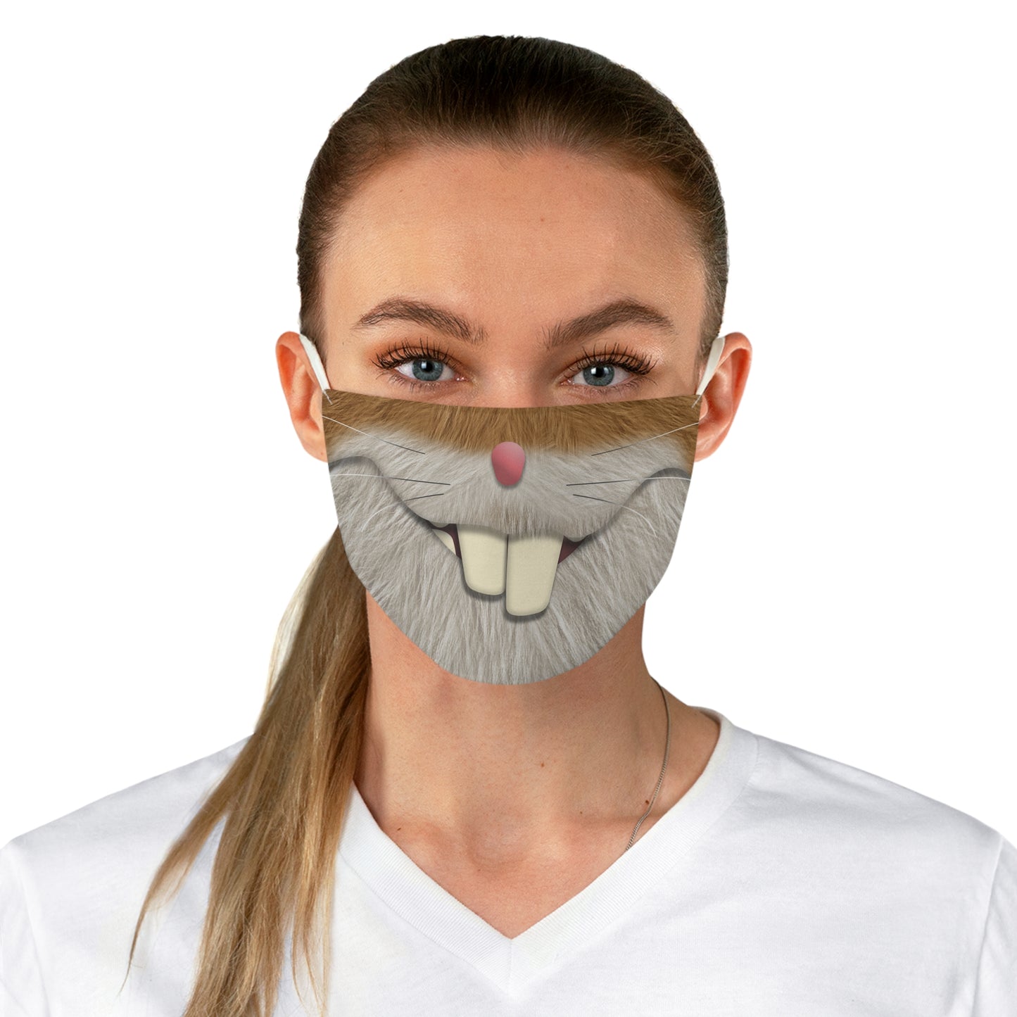 Rhino Colth Face Mask, Bolt Costume