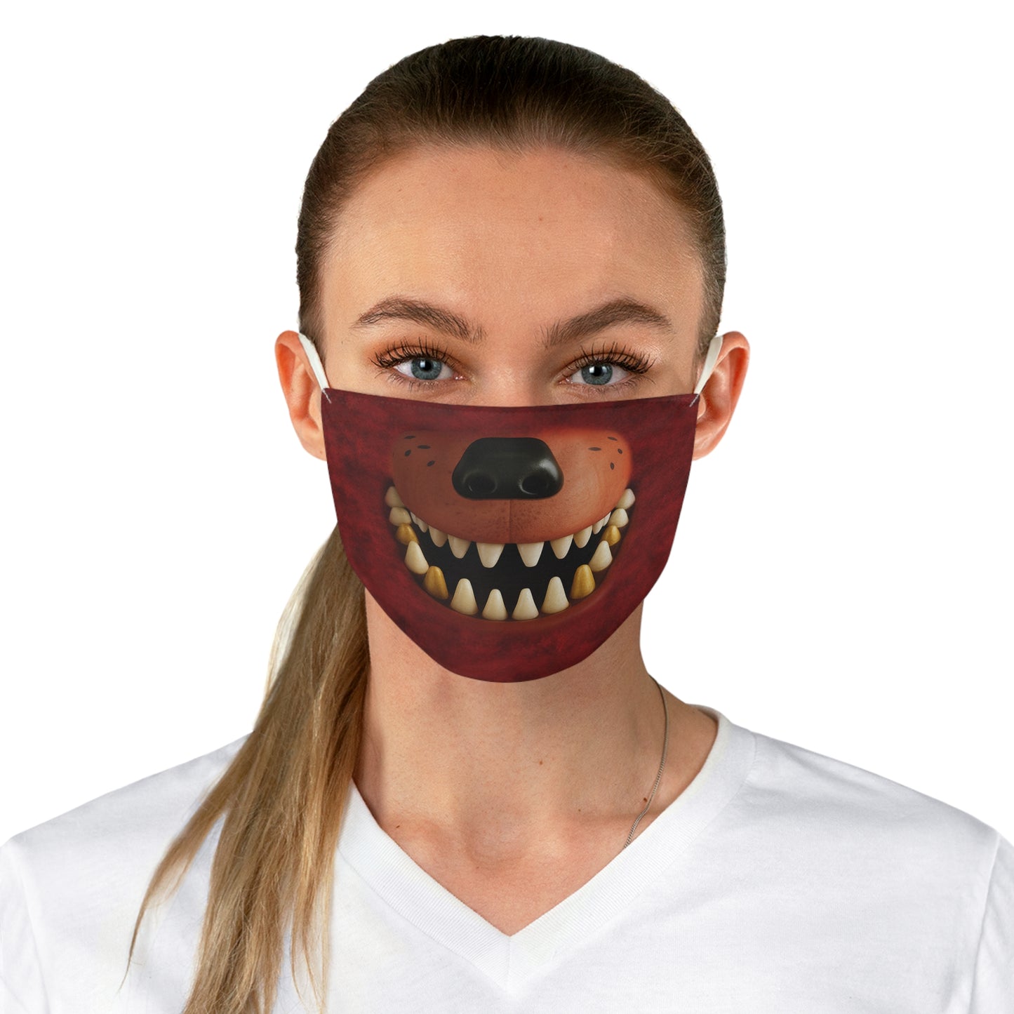 Foxy Animatronic Pirate Face Mask, FNAF Costume