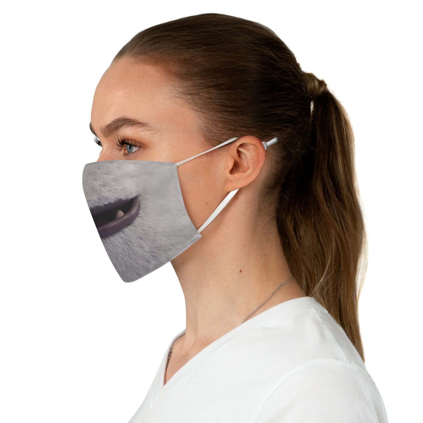 Yeti Monste Face Mask, Monsters University Costume