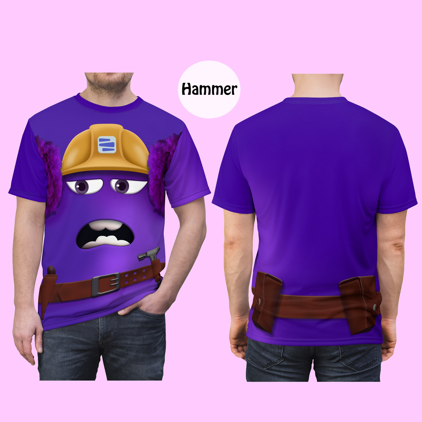 Construction Worker Group Shirt, Inside Out 2 Costume