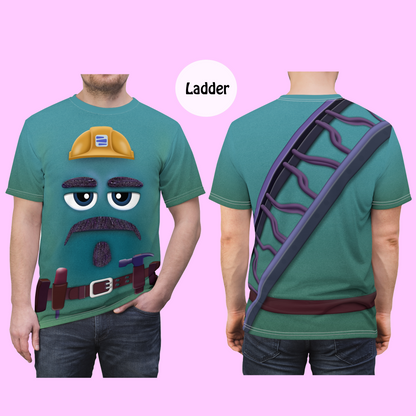 Construction Worker Group Shirt, Inside Out 2 Costume