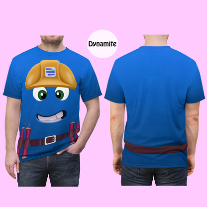 Construction Worker Group Shirt, Inside Out 2 Costume