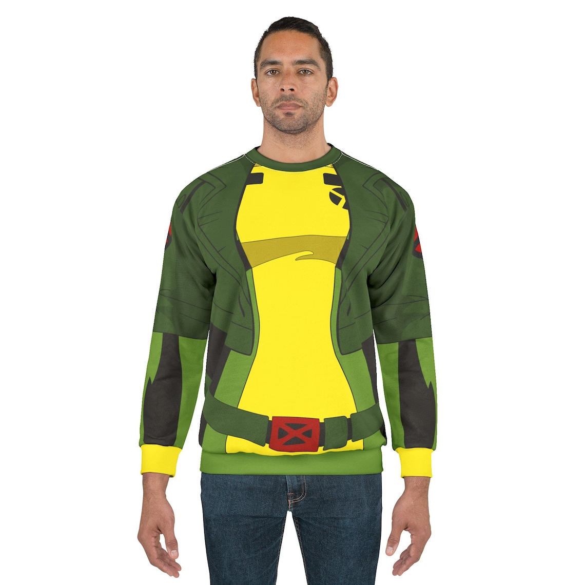 Rogue Long Sleeve Shirt, X-Men 1997 Costume