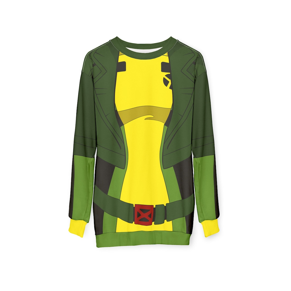 Rogue Long Sleeve Shirt, X-Men 1997 Costume