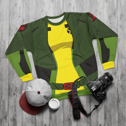 Rogue Long Sleeve Shirt, X-Men 1997 Costume