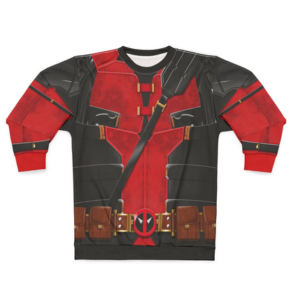 Deadpool Long Sleeve Shirt, Deadpool & Wolverine Costume