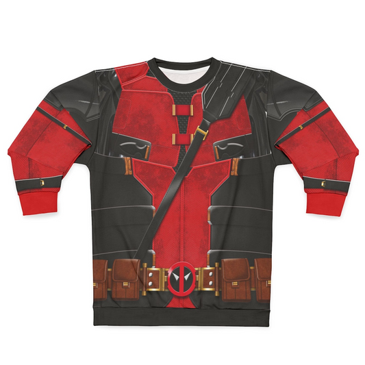 Deadpool Long Sleeve Shirt, Deadpool & Wolverine Costume