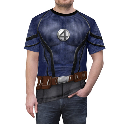 Johnny Storm Shirt, Deadpool & Wolverine Costume