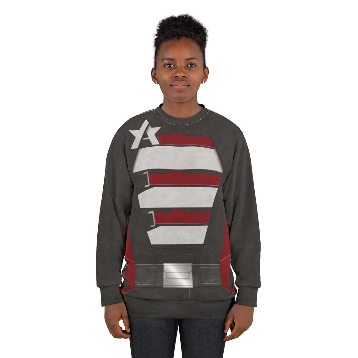 US Agent Long Sleeve Shirt, The Falcon and the Winter Soldier Costume