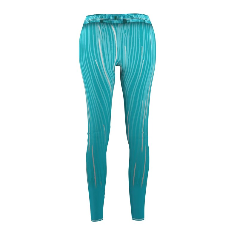 Elsa Blue Leggings, Frozen Costume