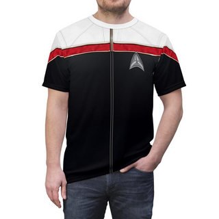 Commanding Officer Service Uniform Shirt, Star Odyssey Costume