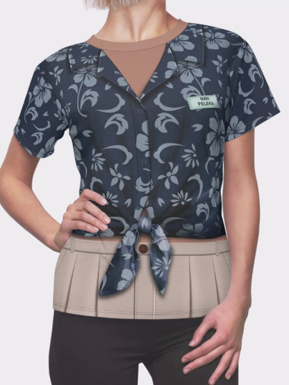 Nani Pelekai Women's Shirt, Lilo & Stitch Character Inspired Costume