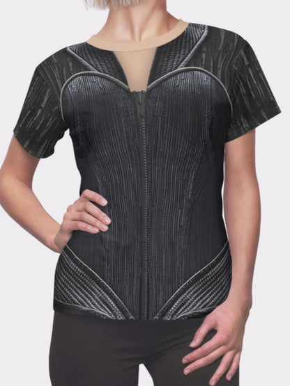 Lady Deathstrike Women's Shirt, X-Men 2 Costume