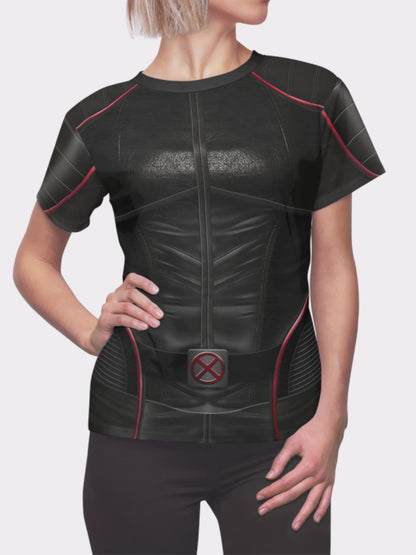 Jean Grey Fight Suit Women's Shirt, X-Men Costume