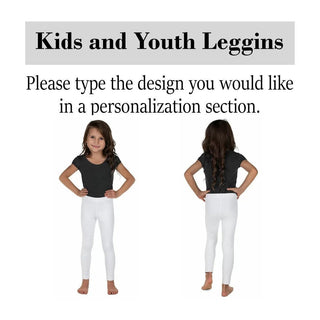 Custom Unisex AOP Kids and Youth Legging