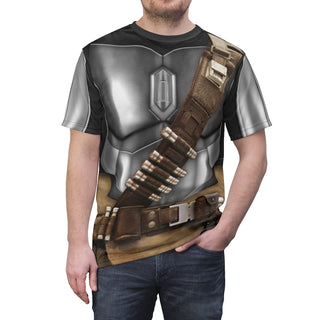 Steel Mandalorian Armor Shirt, Mandalorian Costume