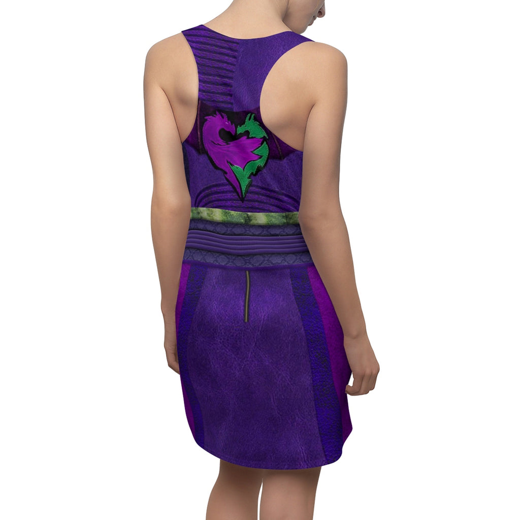 Mal Purple and Green Dress, Descendants 3 Costume