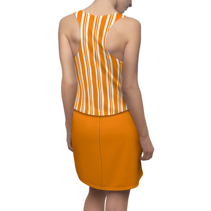 Orange Dapper Dan Dress, The Dapper Dans Costume