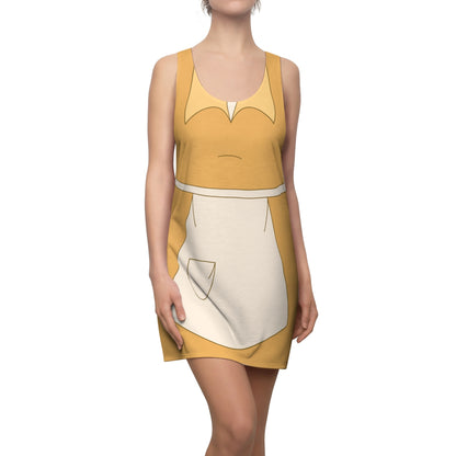Tiana Yellow Waitress Uniform Dress, The Princess and the Frog Costume – EasyCosplayCostumes Tiana Yellow Waitress Uniform Dress, The Princess and the Frog Costume – EasyCosplayCostumes