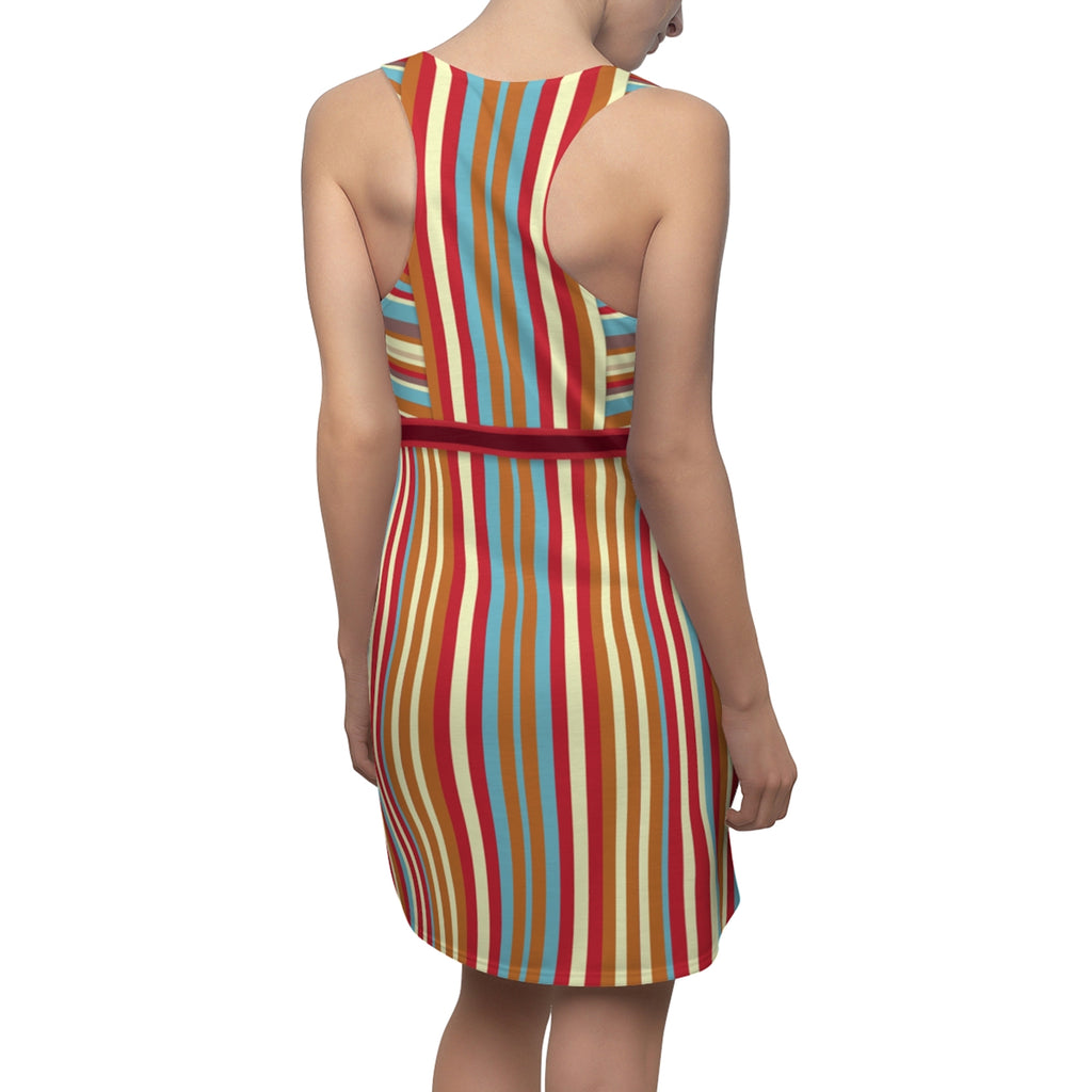 Wanda Retro Stripes Dress, WandaVision Costume