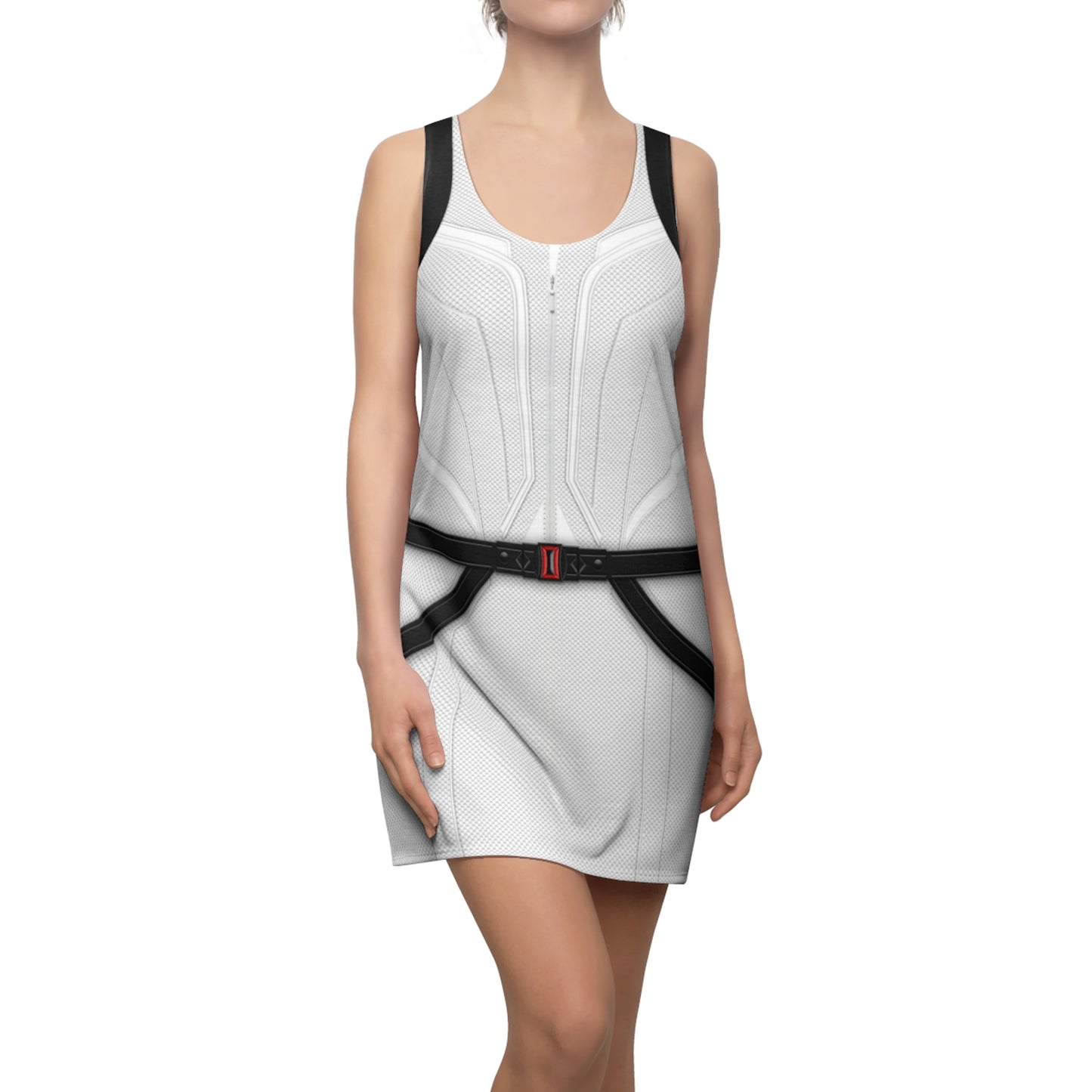 Natasha Romanoff White Dress, Black Widow Costume