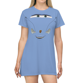 Sally Carrera Short Sleeve Dress, Pixar Cars Costume