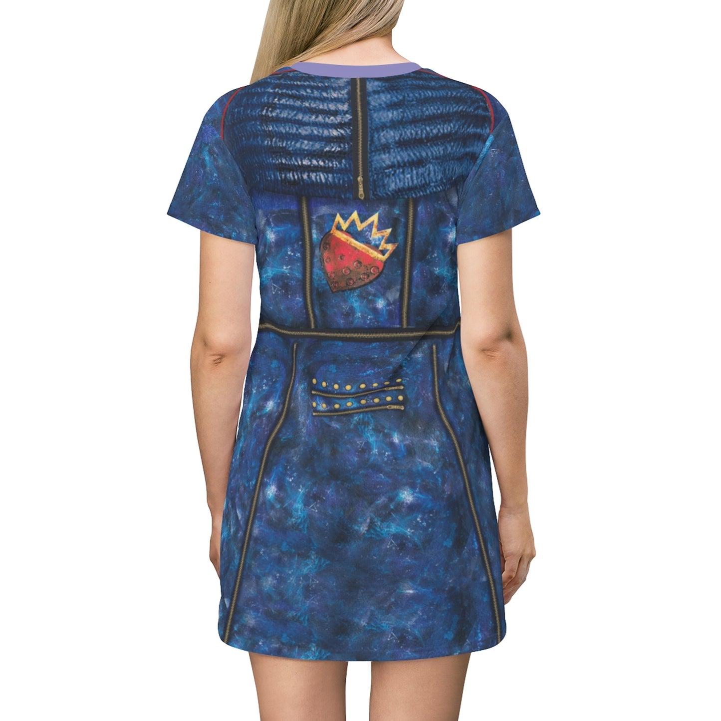 Evie Short Sleeve Dress, Descendants 2 Costume