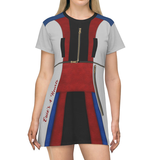 Evie Short Sleeve Dress, Descendants 3 Costume