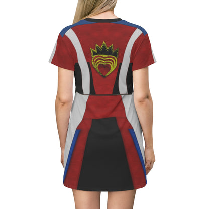 Evie Short Sleeve Dress, Descendants 3 Costume