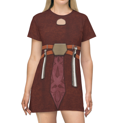 Ahsoka Tano Short Sleeve Dress,The Clone Wars Costume