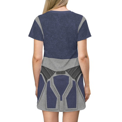 Ahsoka Tano Short Sleeve Dress, Star Wars Costume