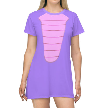 Figment Short Sleeve Dress, Disney Epcot Costume