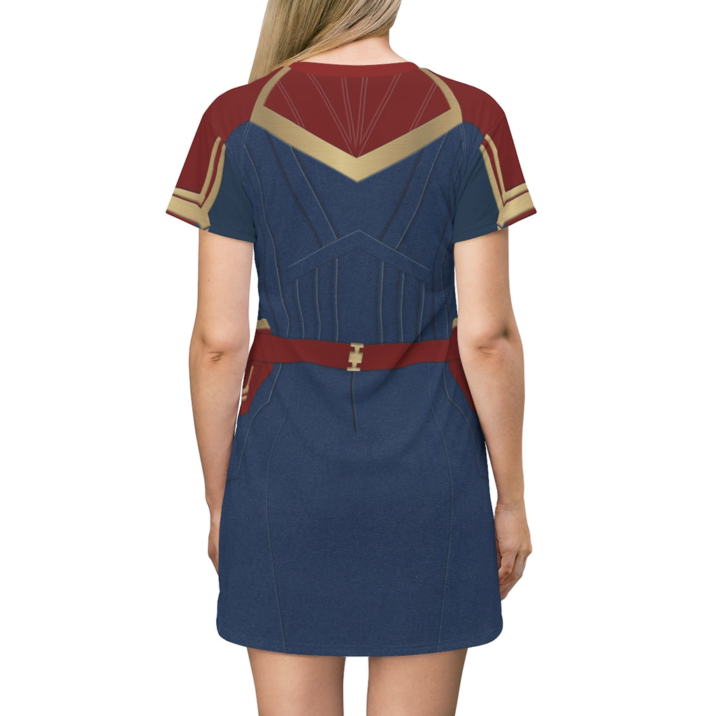 Captain Marvel Dress, Captain Marvel Costume