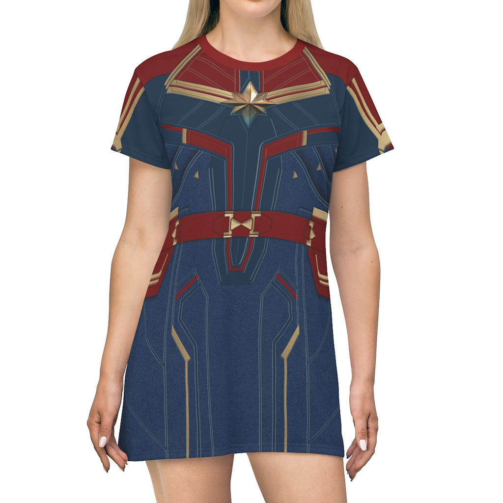 Captain Marvel Dress, Captain Marvel Costume