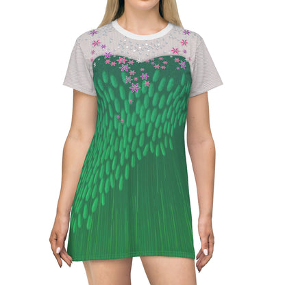 Elsa Short Sleeve Dress, Frozen Fever Costume