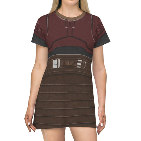 The Armorer Short Sleeve Dress, Star Wars Costume