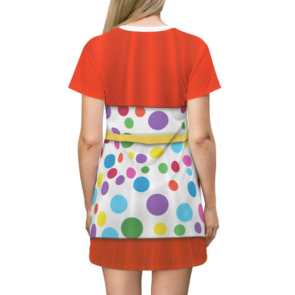Orange Move It! Shake It! MousekeDance It! Sleeve Dress, Magic Kingdom Costume