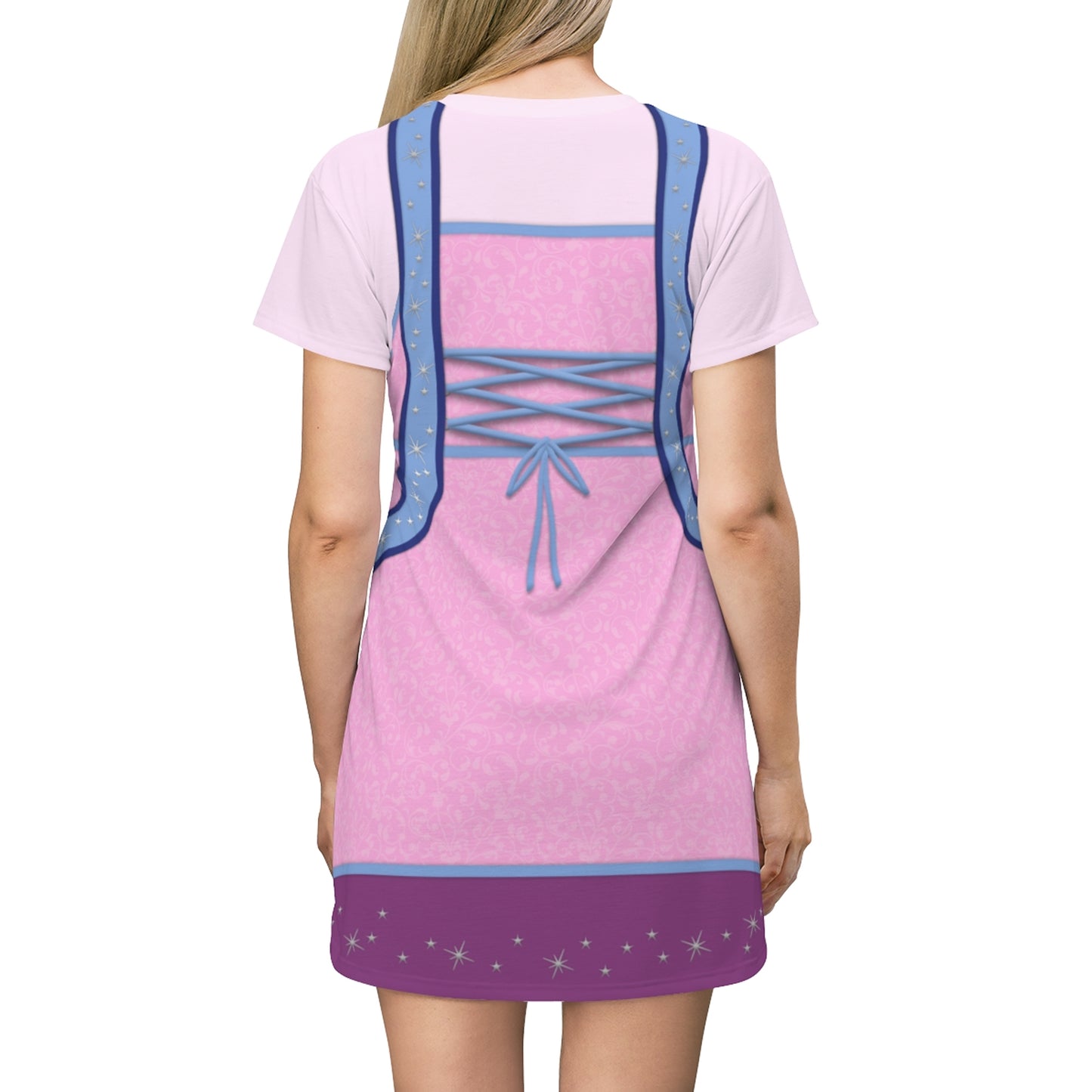 Pink Bippity Boppity Boutique Sleeve Dress, Disney Cast Member Costume