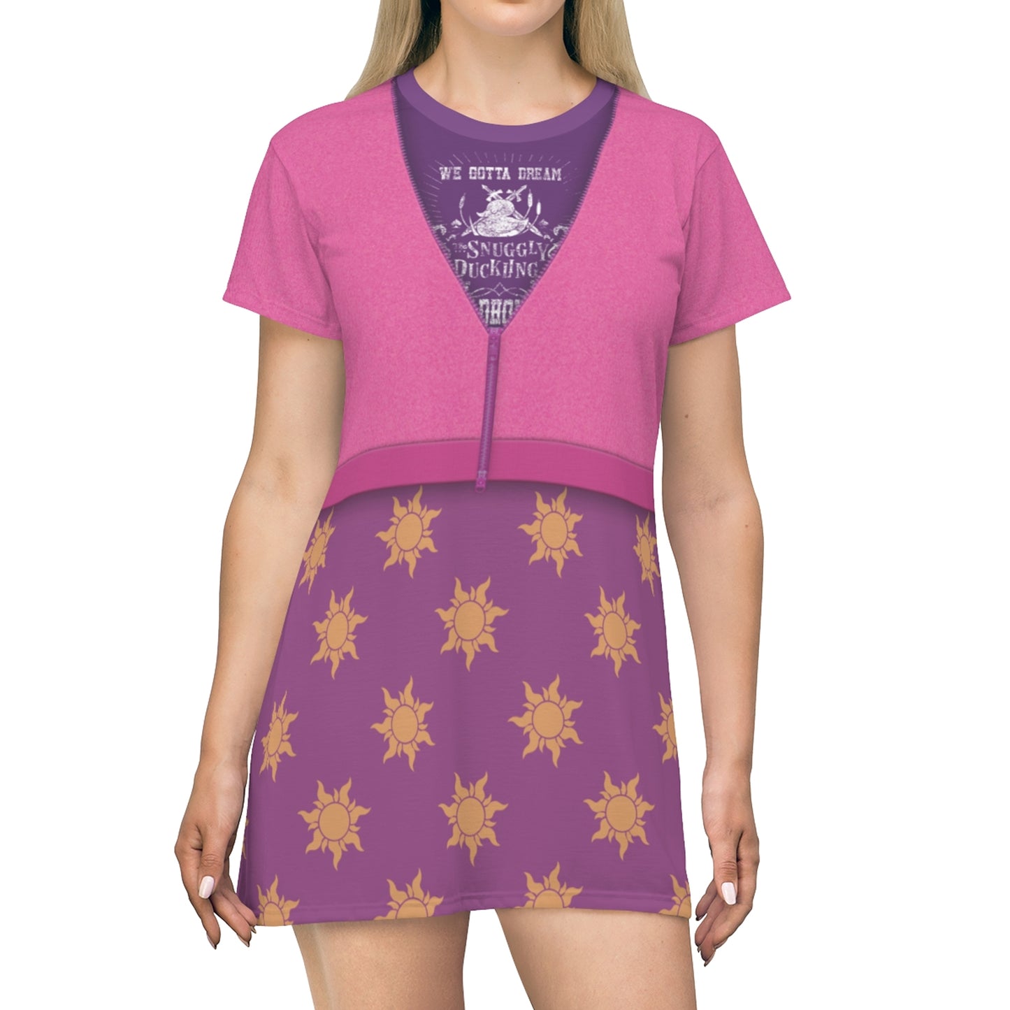 Rapunzel Comfy Short Sleeve Dress, Ralph Breaks the Internet Costume