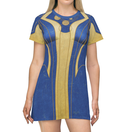 Ajak Short Sleeve Dress, Eternals Costume