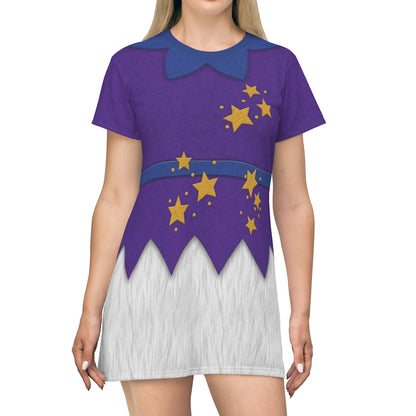 Daisy Duck Short Sleeve Dress, Halloween in Disney Adventure Park Costume