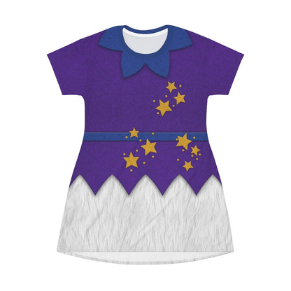 Daisy Duck Short Sleeve Dress, Halloween in Disney Adventure Park Costume